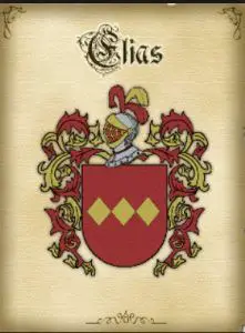 Significado del escudo del apellido Elías