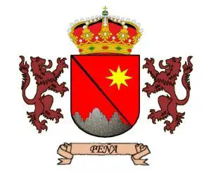 Significado del escudo del apellido Peña