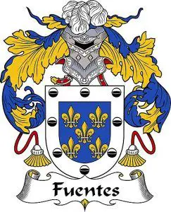 Significado del escudo del apellido Fuentes