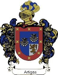 Significado del escudo del apellido Artigas