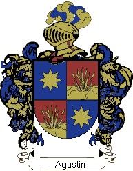 Significado del escudo del apellido Agustín