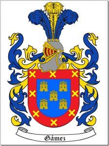 Significado del escudo del apellido Gámez