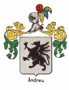 Significadod el escudo del apellido Andreu