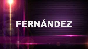 significado del apellido Fernández
