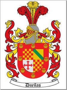 Significado del escudo del apellido Dueñas