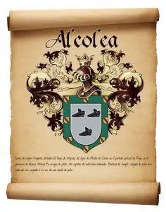 Escudo del apellido Alcolea