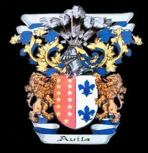 Significado del escudo del apellido Ávila