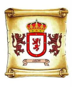 Significado del escudo del apellido León