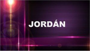 Significado del apellido Jordán