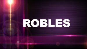 Significado del apellido Robles