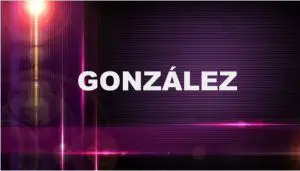 Significado del apellido González