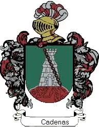 Significado del escudo del apellido Cadenas